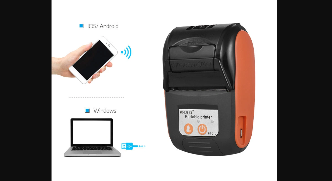 Impresora Bluetooth Goojprt 58mm